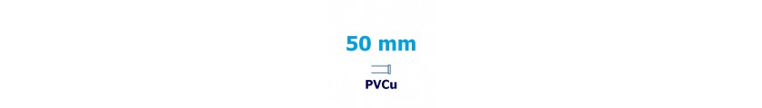 50 mm PVCu